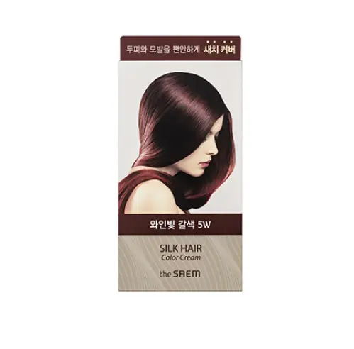 The Saem Silk Hair Color Cream Light Brown 5N