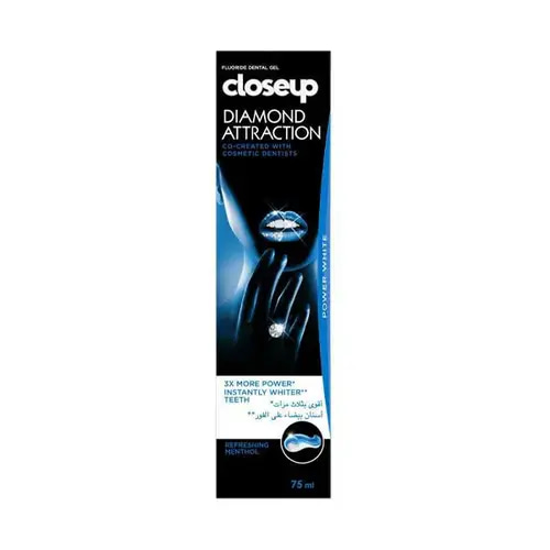 Closeup Diamond Attraction Whitening Menthol Gel 75 ml