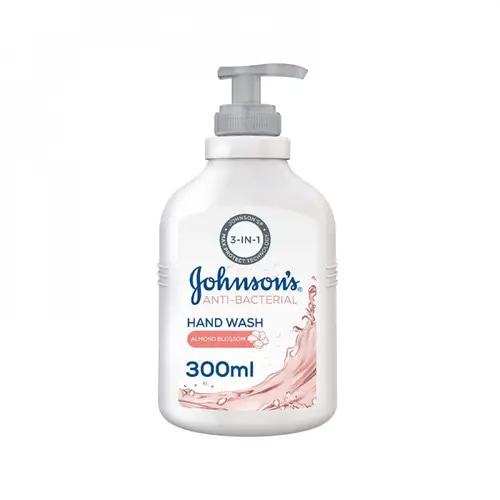 Johnson's Antibacterial Hand Soap Almond Blossom Scent 300ml