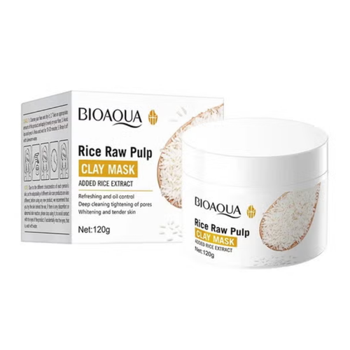 BIOAQUA Rice Raw Clay Mask Oil Control 120g