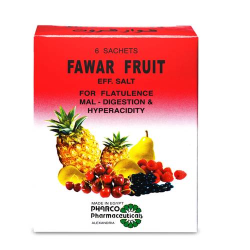 Fruit Effervescent Salt Sachets – 6 Packs