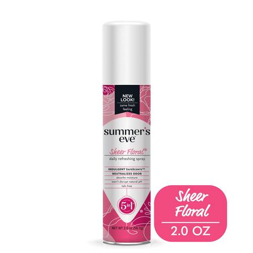 Summer’s Eve Feminine Deodorant Spray Sheer Floral 56.7g