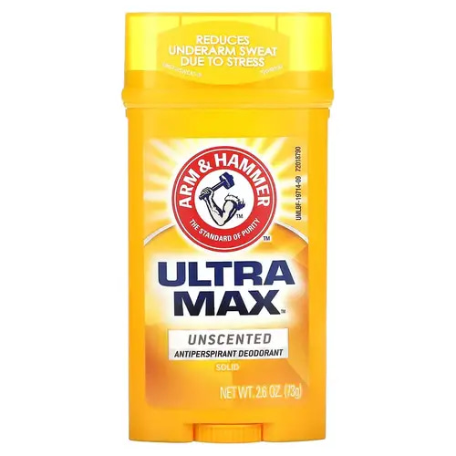 Arm & Hammer Ultra Max Antiperspirant Deodorant Extra Protection Unscented - 73g