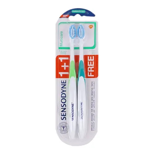 Sensodyne Multicare Medium Toothbrush 2-Pack