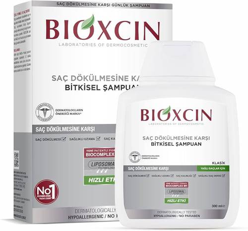 Bioxcin Herbal Shampoo for Oily Hair 300ml