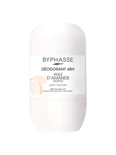 Byphasse 48H Roll-On Deodorant Sweet Almond 50ml