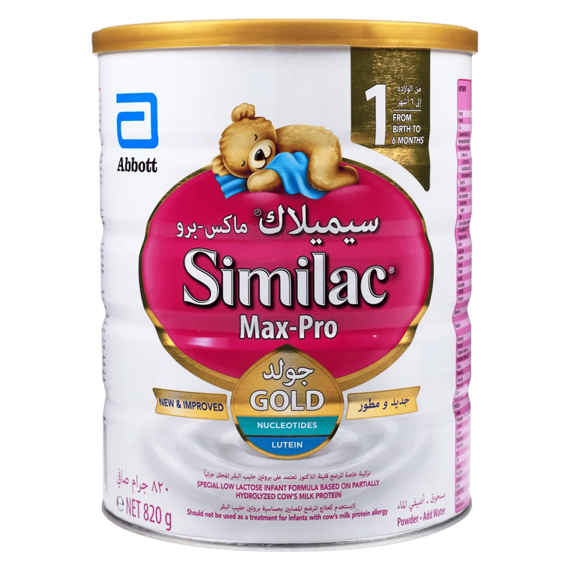 Similac Max Pro Stage 1 Infant Formula 820g