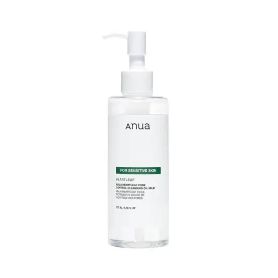 Anua Heart Leaves Pore Control Oil Cleanser for Sensitive Skin - 200ml