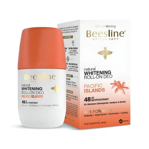 Beesline Whitening Roll-on Deodorant - Pacific Islands