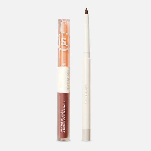 Sheglam 90s Lipstick & Lip Liner Set Moody Taupe