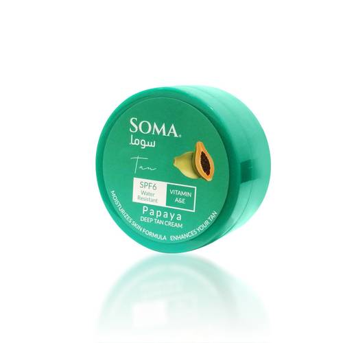 Soma Tanning Cream 150ml with Natural Papaya Oil