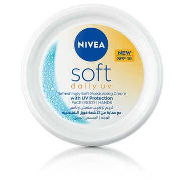 NIVEA Soft Moisturizing Cream with Sun Protection 200ml