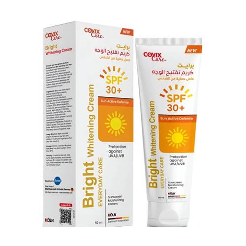 كوفيكس كريم تفتيح برايت مع حماية SPF30 للوجه 50 مل