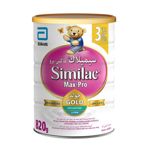 Similac Max Pro Stage 3 Baby Formula 820g