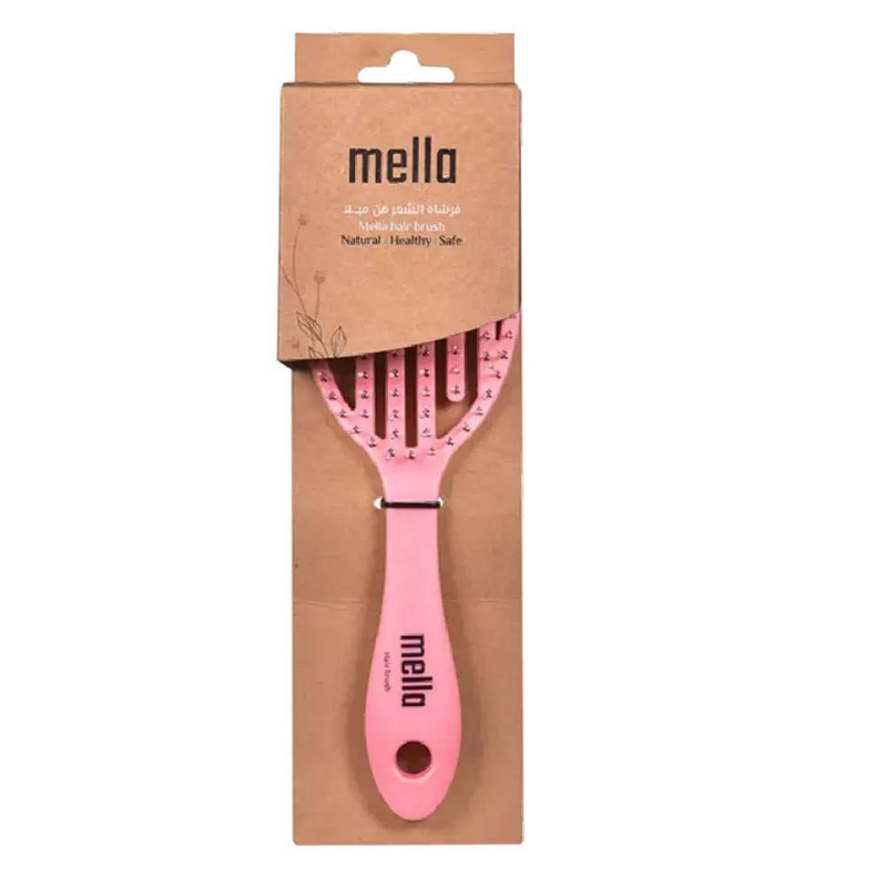 Mila Oval Hair Brush Pink 2920
