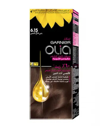 Garnier Olia Ammonia-Free Hair Color 6.15 Iced Light Brown