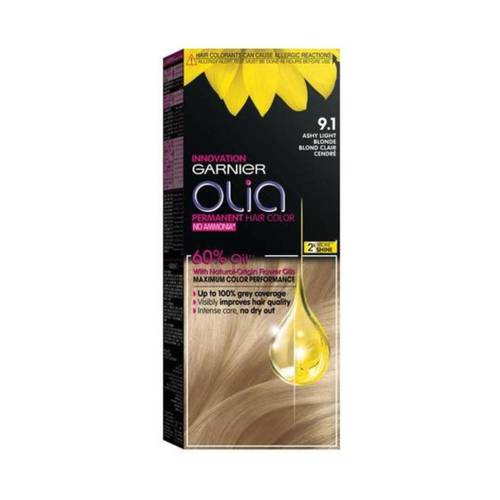 Garnier Olia Hair Color 9.1 Light Ash Blonde