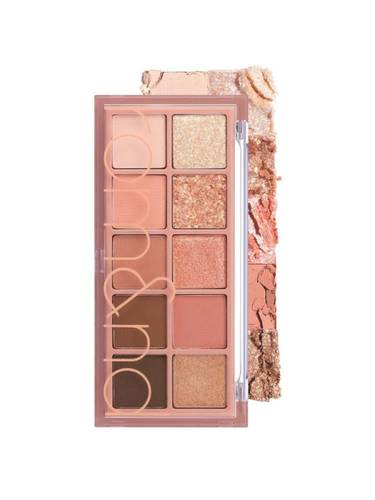 The Secret Garden 10-Color Eyeshadow Palette by Romand 01 Pampas Garden