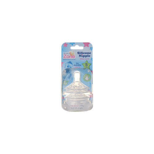 Baby Zone Silicone Nipple 2 Pieces Pack Size L