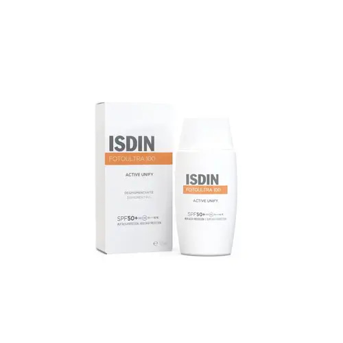 Isdin Photo Ultra 100 Active Unify Sunscreen Cream 50ml