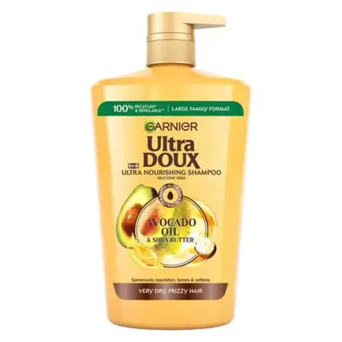 Garnier Ultra Doux Avocado & Shea Butter Shampoo 1000ml