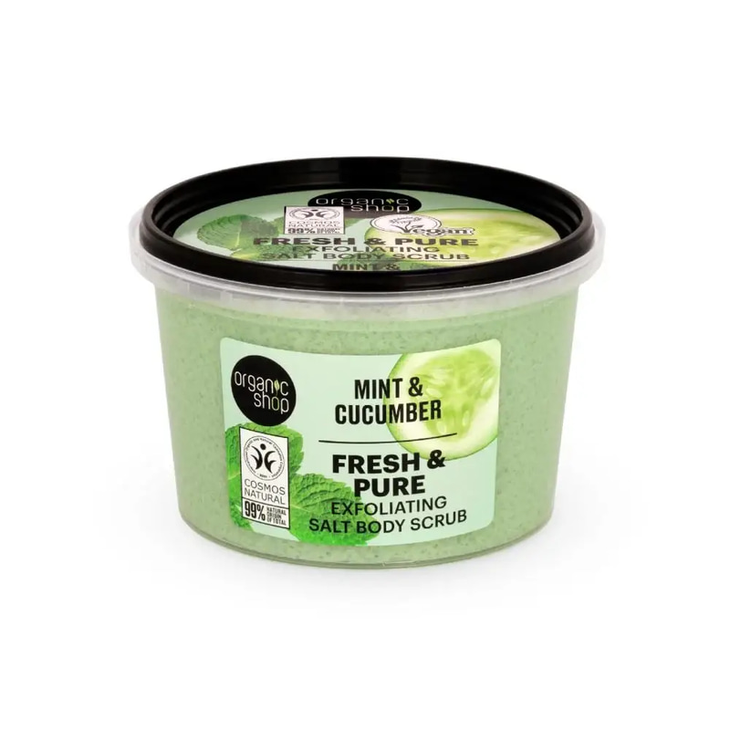 Organic Shop Refresh & Purity Body Scrub 250ml