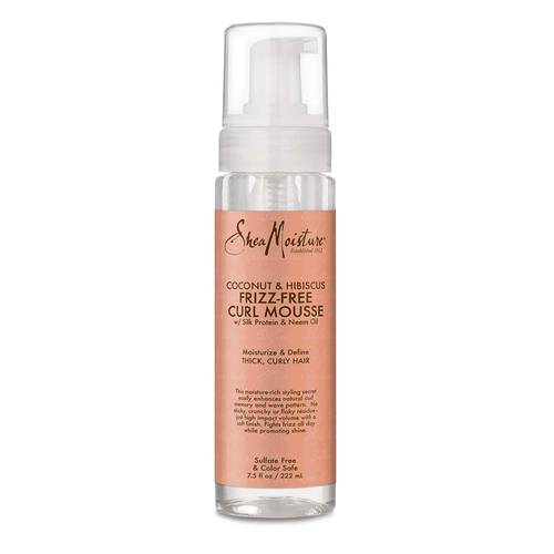 Shea Moisture Coconut & Hibiscus Frizz-Free Curl Mousse 220ml