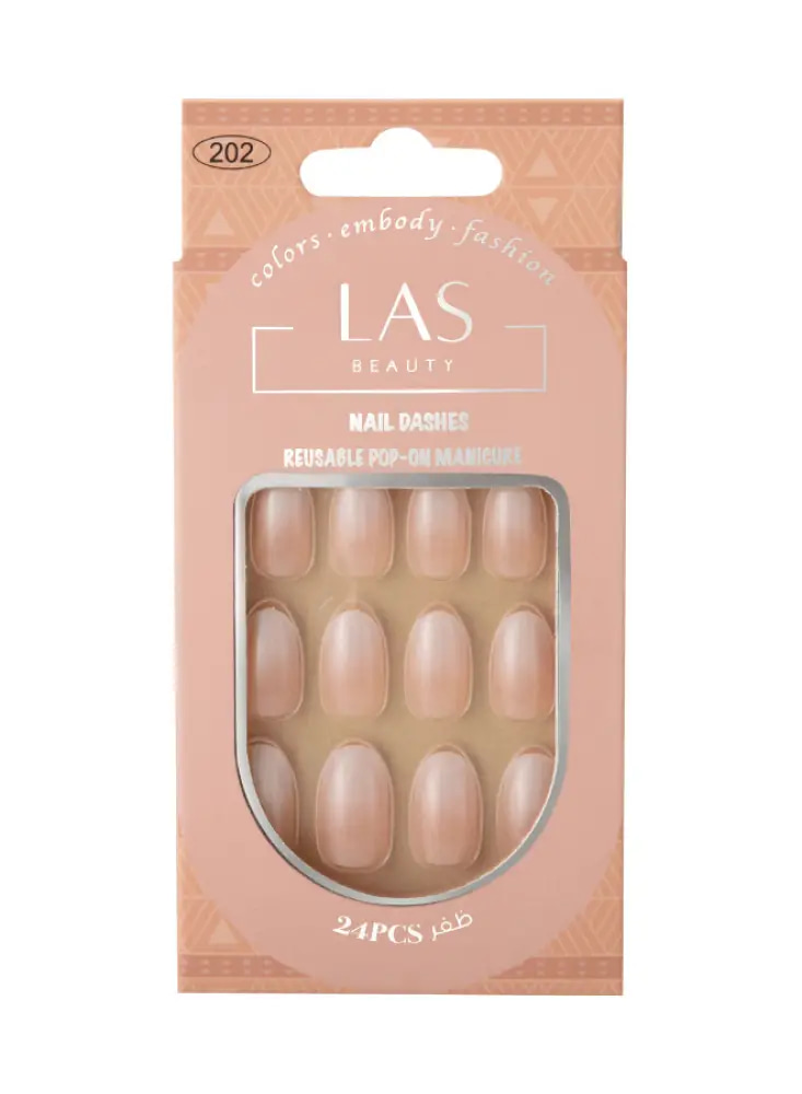 French Nail Extension No. 202 from Las Beauty
