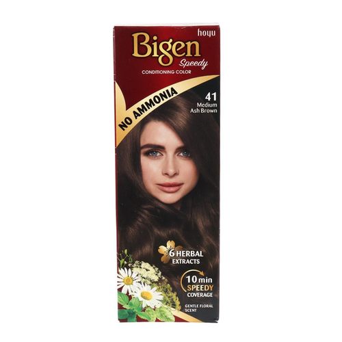 Bigen Quick Hair Dye for Women No.41 Ash Medium Brown