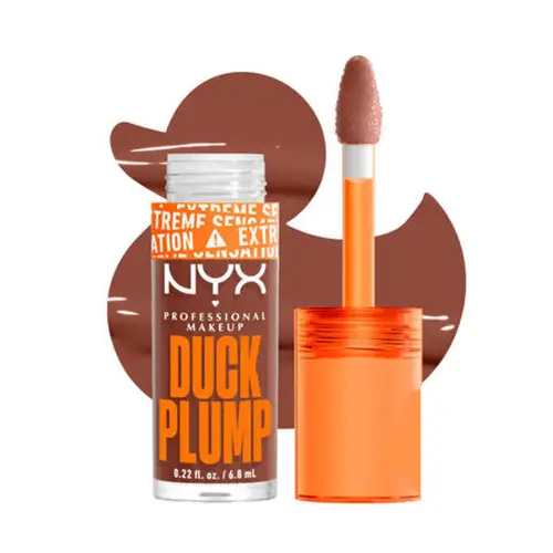 NYX Duck Plump Lip Gloss - 07 Mocha Me Crazy 7ml
