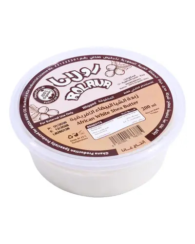 Rolana African White Shea Butter Body Cream 200ml