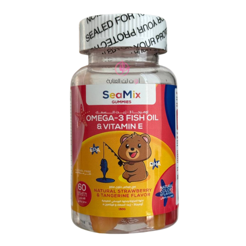 Seamix Omega 3 Fish Oil & Vitamin E Gummies 60 Pieces