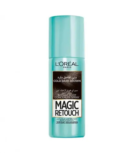 L'Oréal Paris Casting Crème Gloss Instant Root Concealer Spray, Cool Dark Brown, 75ml