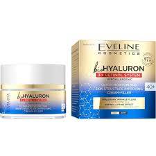 Eveline Hyaluronic + Retinol Moisturizing Cream 40+50ml