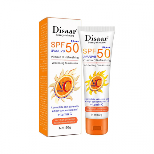 DISAAR Vitamin C Sunscreen Cream SPF 50 50 g
