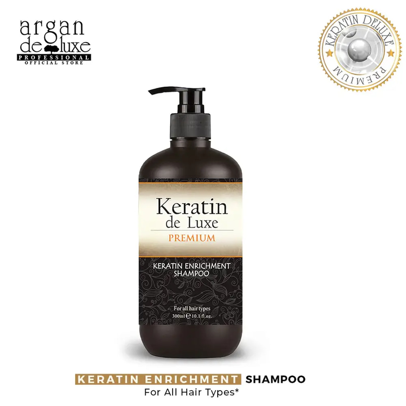 Argan Keratin De Lux Premium Shampoo 300ml