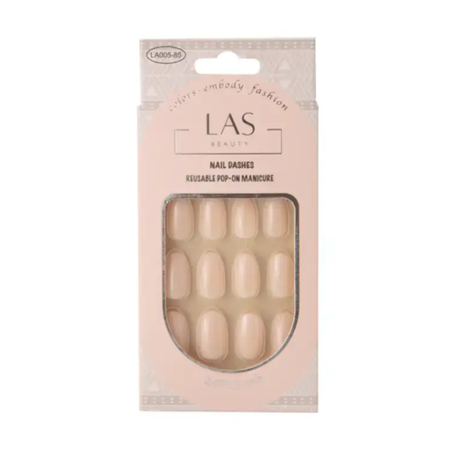 Las Beauty Wavy Acrylic Ballerina Nails No.05