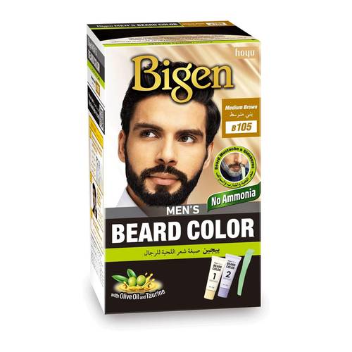 Bigen Speedy No Ammonia Hair Dye for Men - Medium Brown B105