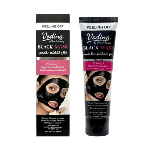 Vodina Charcoal Whitening & Renewing Peel-Off Mask 100 ml