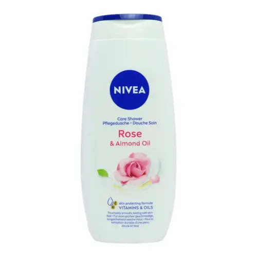 Nivea Shower Gel - Rose & Almond Oil - 250ml