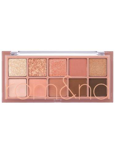The Secret Garden 10-Color Eyeshadow Palette by Romand 01 Pampas Garden