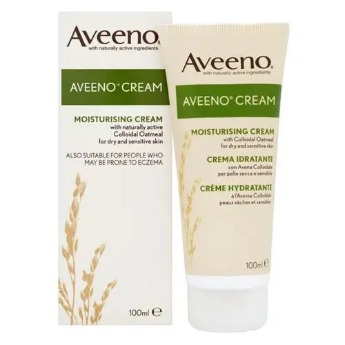 Aveeno Moisturizing Cream for Dry and Sensitive Skin - 100 ml
