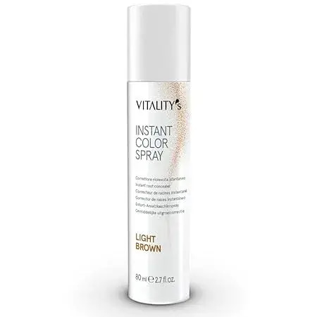 Vitality Hair Root Concealer Spray Light Brown 80ml