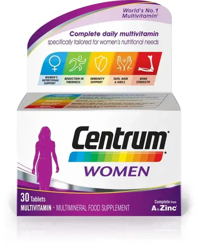 Centrum Women Multivitamin 30 Tablets