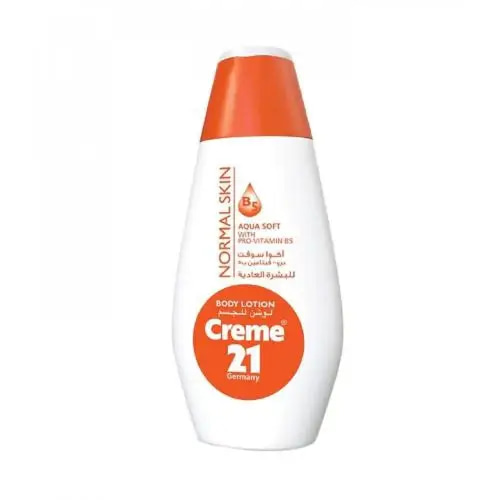 Cream 21 Body Lotion Aqua Soft Pro Vitamin B5 for Normal Skin 400ml
