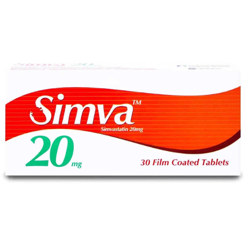 Simva 20 mg Tablets 30 Tablets