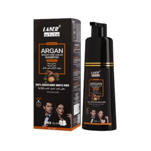 Argan Hair Color Shampoo Dark Brown 200ml