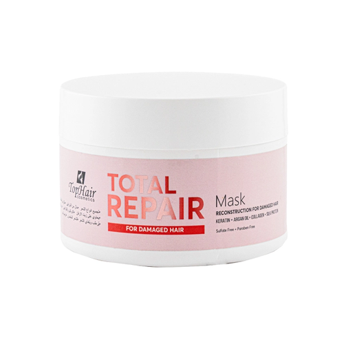 Top Hair Argan Oil & Collagen Hair Mask – For Damaged & Weak Hair – 250 ml