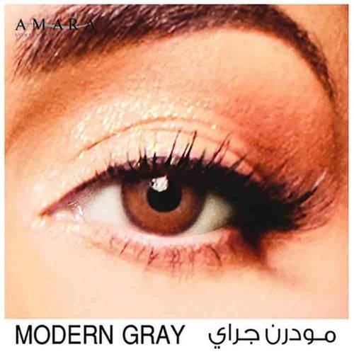 Amara Mood Brown Gary Contact Lenses