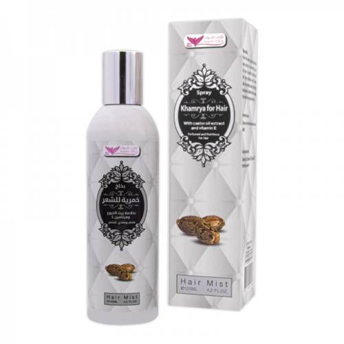 Kuwait Shop Khamrya Hair Perfume Spray with Castor Oil 125ml